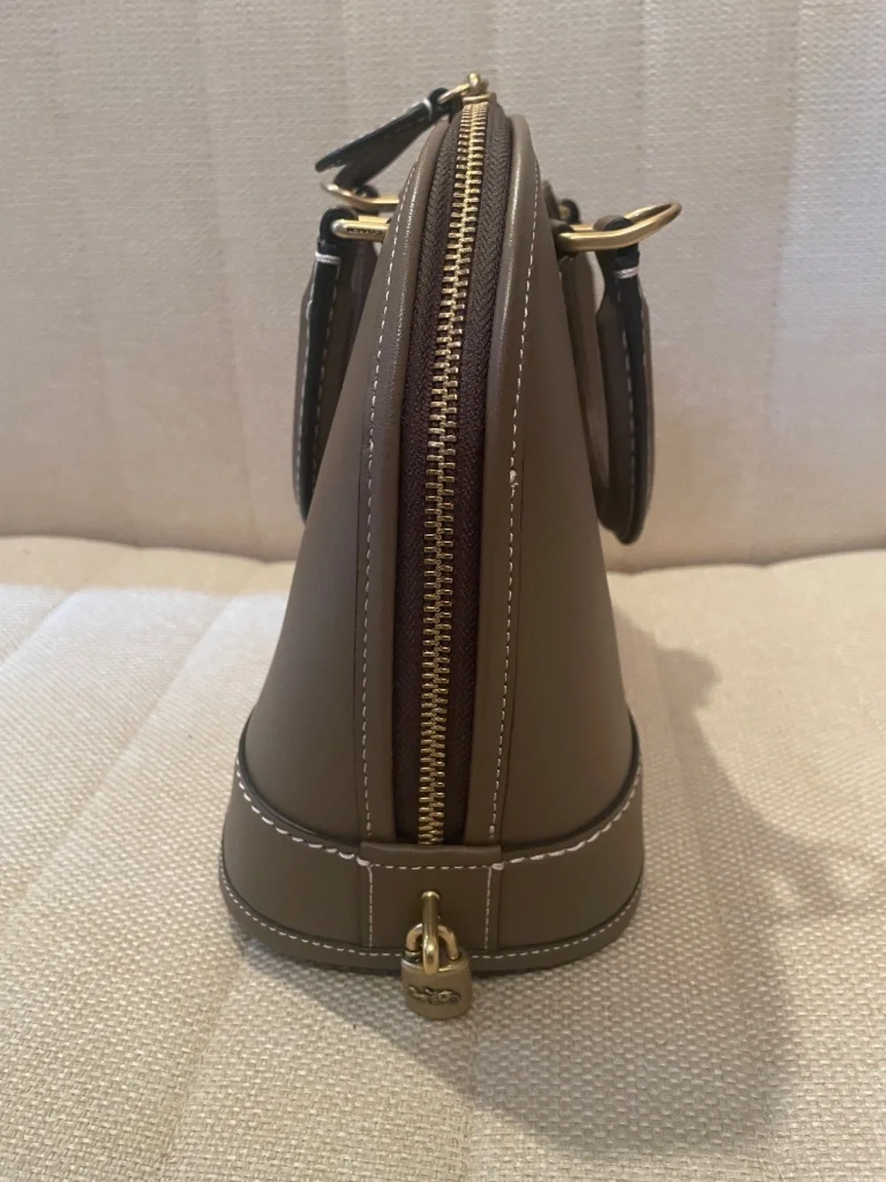 Coach Revel in Stone Leather NWT - Picture 5 of 13